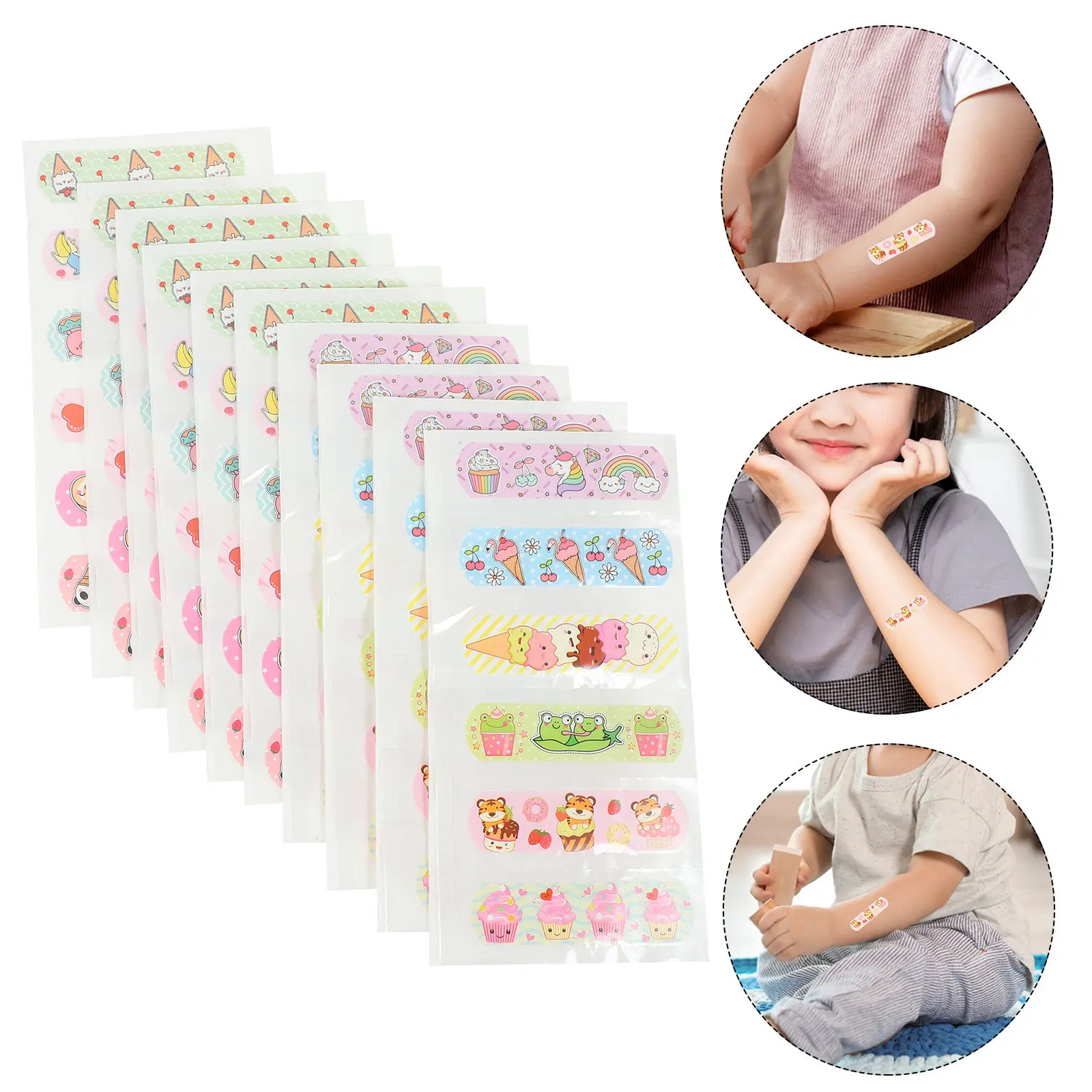 120pcs Waterproof Breathable Kids Bandages Cartoon Wound Care Patches Elastic Adhesive First Aid Stickers for Children Outdoor
120pcs Waterproof Breathable Kids Bandages Cartoon Wound Care Patches Elastic Adhesive First Aid Stickers for Children Outdoor