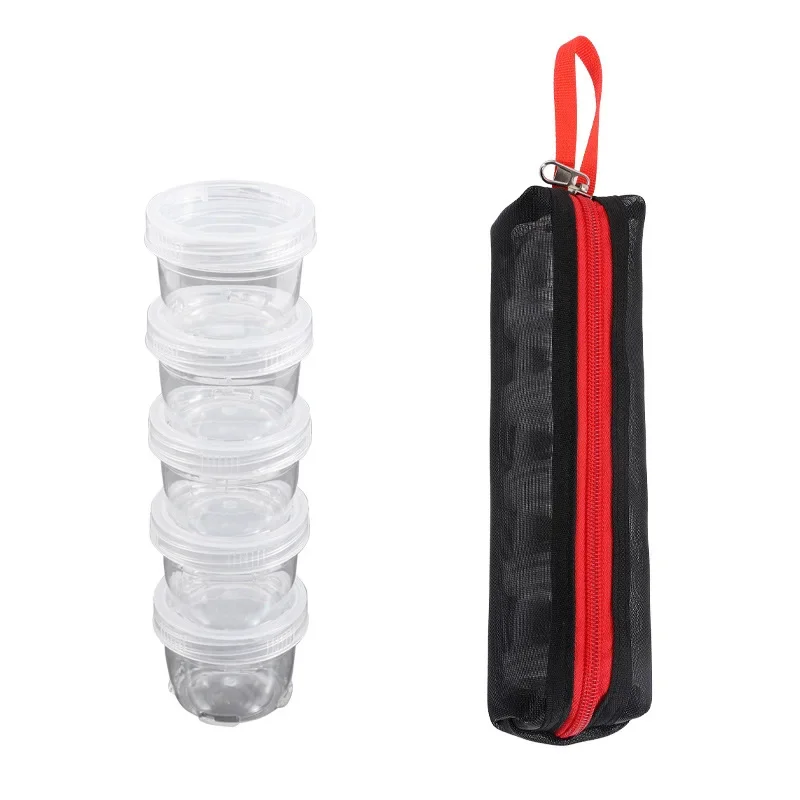 1 Set Portable Camping Spice Kit Outdoor Travel Spice Container Bag Clear Seasoning Bottles Travel Spice Holder Container Set
1 Set Portable Camping Spice Kit Outdoor Travel Spice Container Bag Clear Seasoning Bottles Travel Spice Holder Container Set