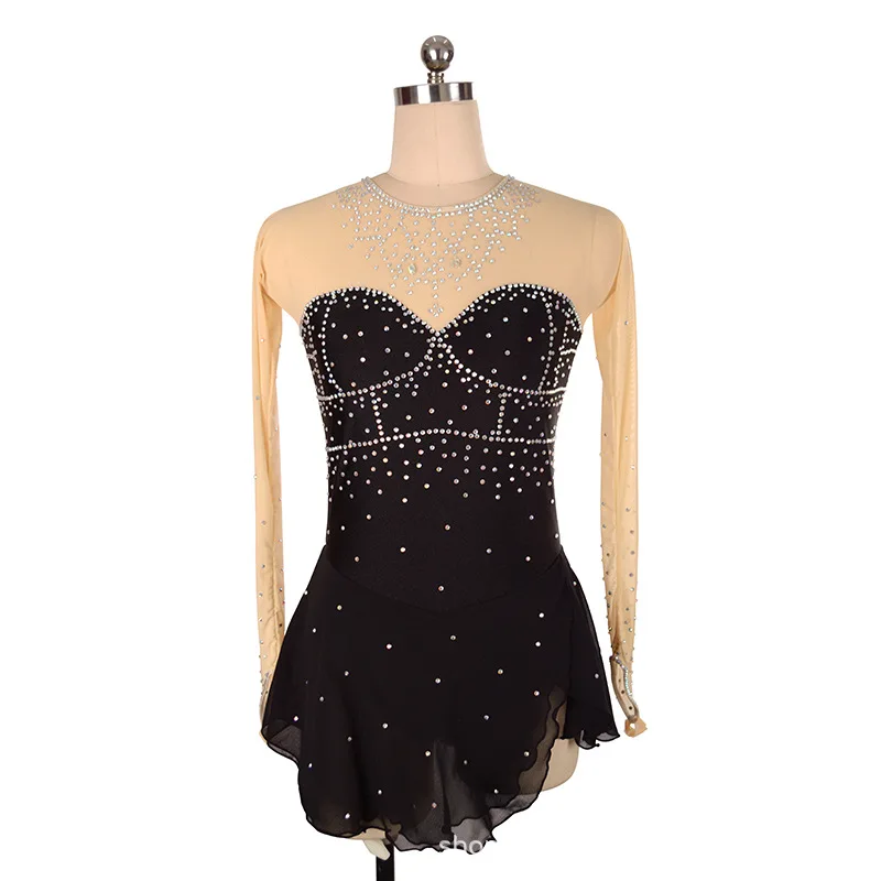 customized adult figure skating dress girls' performance competition grading dress 16 color optional nylon leotard gymnastics
customized adult figure skating dress girls' performance competition grading dress 16 color optional nylon leotard gymnastics