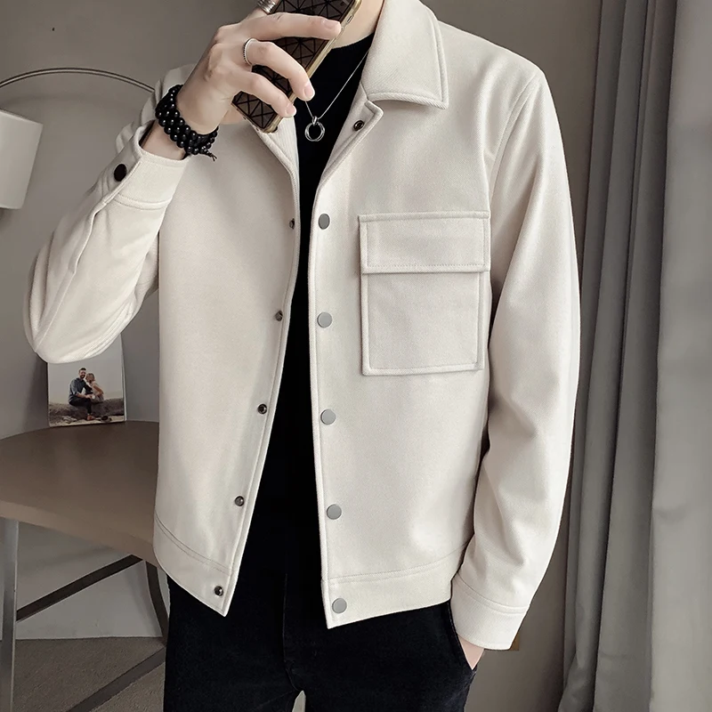 New High Quality Autumn Winter Solid Wool Jacket Male Fashion Handsome Light Mature Business Windbreaker Men's Coat 4XL
New High Quality Autumn Winter Solid Wool Jacket Male Fashion Handsome Light Mature Business Windbreaker Men's Coat 4XL