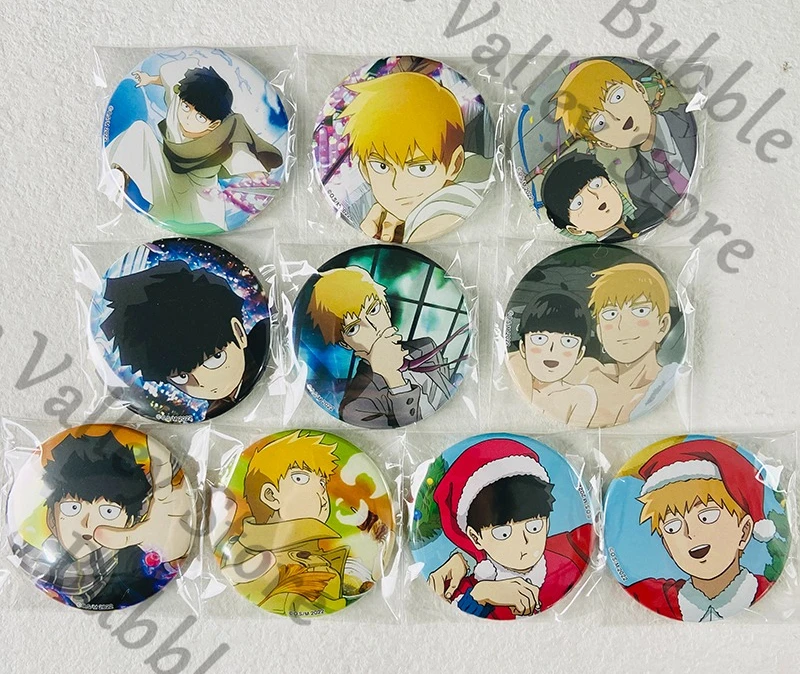 Genuine Anime Mob Psycho 100/Mobu Saiko Hyaku Reigen Arataka Kageyama Shigeo Cosplay Badge Emblem Cartoon Breastpin Brooch Xmas
Genuine Anime Mob Psycho 100/Mobu Saiko Hyaku Reigen Arataka Kageyama Shigeo Cosplay Badge Emblem Cartoon Breastpin Brooch Xmas