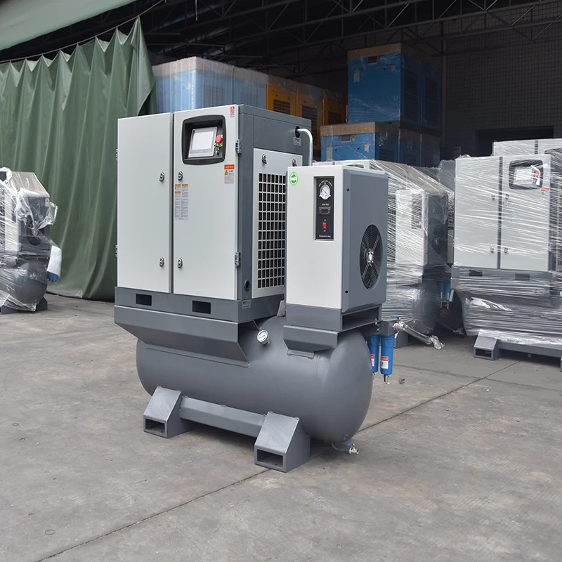 Factory Price Compresor D Aire 15kw 22kw 16 Air Compressor All In One Industrial Screw Air Compressor For Laser Cutting
Factory Price Compresor D Aire 15kw 22kw 16 Air Compressor All In One Industrial Screw Air Compressor For Laser Cutting