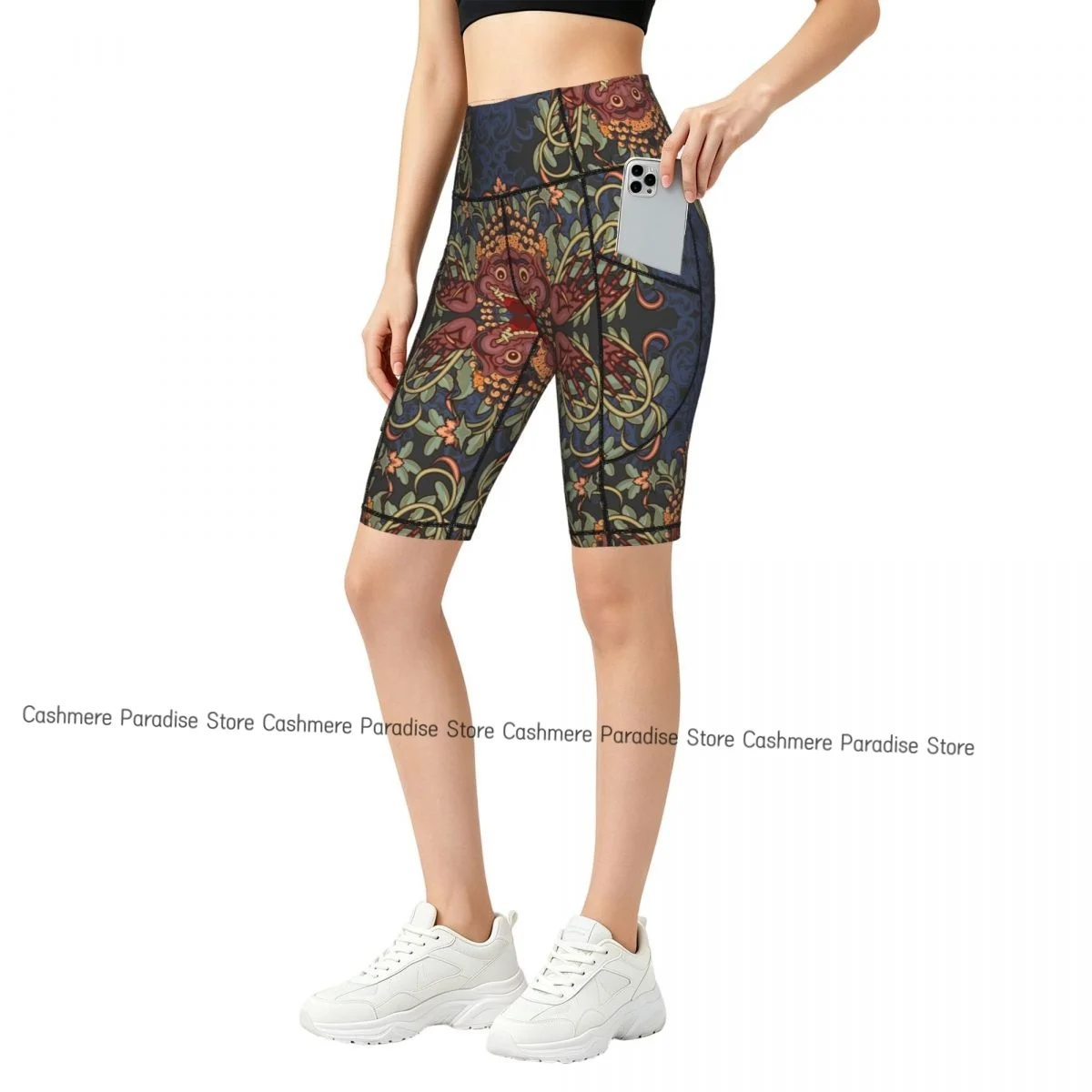 Women Pocket Sports Shorts Yoga Leggings Outdoor Wearling High Elastic Skinny Vintage Monster Shorts Running Cycling
Women Pocket Sports Shorts Yoga Leggings Outdoor Wearling High Elastic Skinny Vintage Monster Shorts Running Cycling