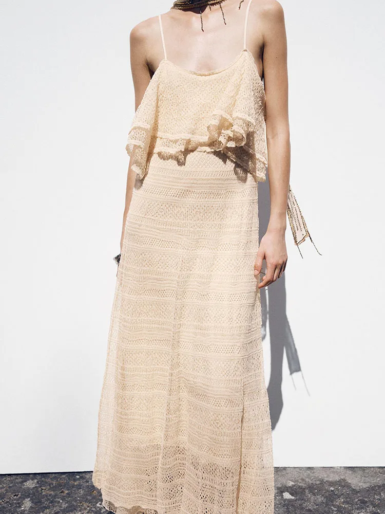New Summer Women's Bal Layered Decorative Embroidered Me Knitted Dr Commute Sle Svel Color
New Summer Women's Bal Layered Decorative Embroidered Me Knitted Dr Commute Sle Svel Color