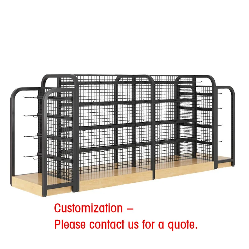 custom.Supermarket Convenience Display Rack Double-sided Nakajima Steel Frame Plate Barbed Wire Backing Display Shelves
custom.Supermarket Convenience Display Rack Double-sided Nakajima Steel Frame Plate Barbed Wire Backing Display Shelves