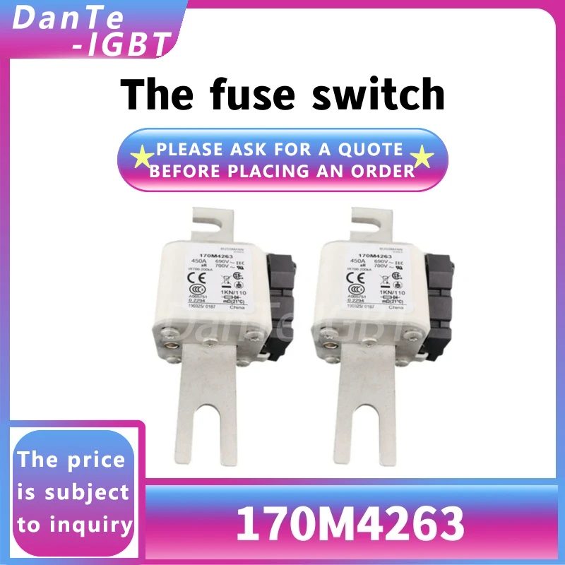 170M4263 новый модуль высокомощный быстродействующий предохранитель с оригинальным пятном
170M4263 новый модуль высокомощный быстродействующий предохранитель с оригинальным пятном
