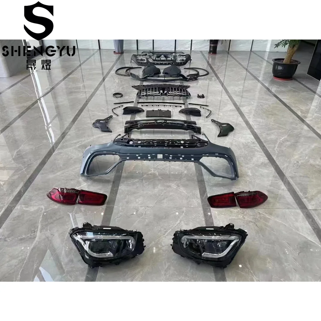 Auto Accessories for benz X253/C253 2016-2019 Upgrade to 2021 Bumpers Grille Auto Lamps Eyebrows Rear Diffuser
Auto Accessories for benz X253/C253 2016-2019 Upgrade to 2021 Bumpers Grille Auto Lamps Eyebrows Rear Diffuser