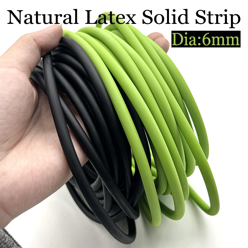 Dia 6mm Black/Bright Green Solid Latex Round solid strip 100% Natural Latex Elastic Strip for Traction rope, toy elastic strip
Dia 6mm Black/Bright Green Solid Latex Round solid strip 100% Natural Latex Elastic Strip for Traction rope, toy elastic strip