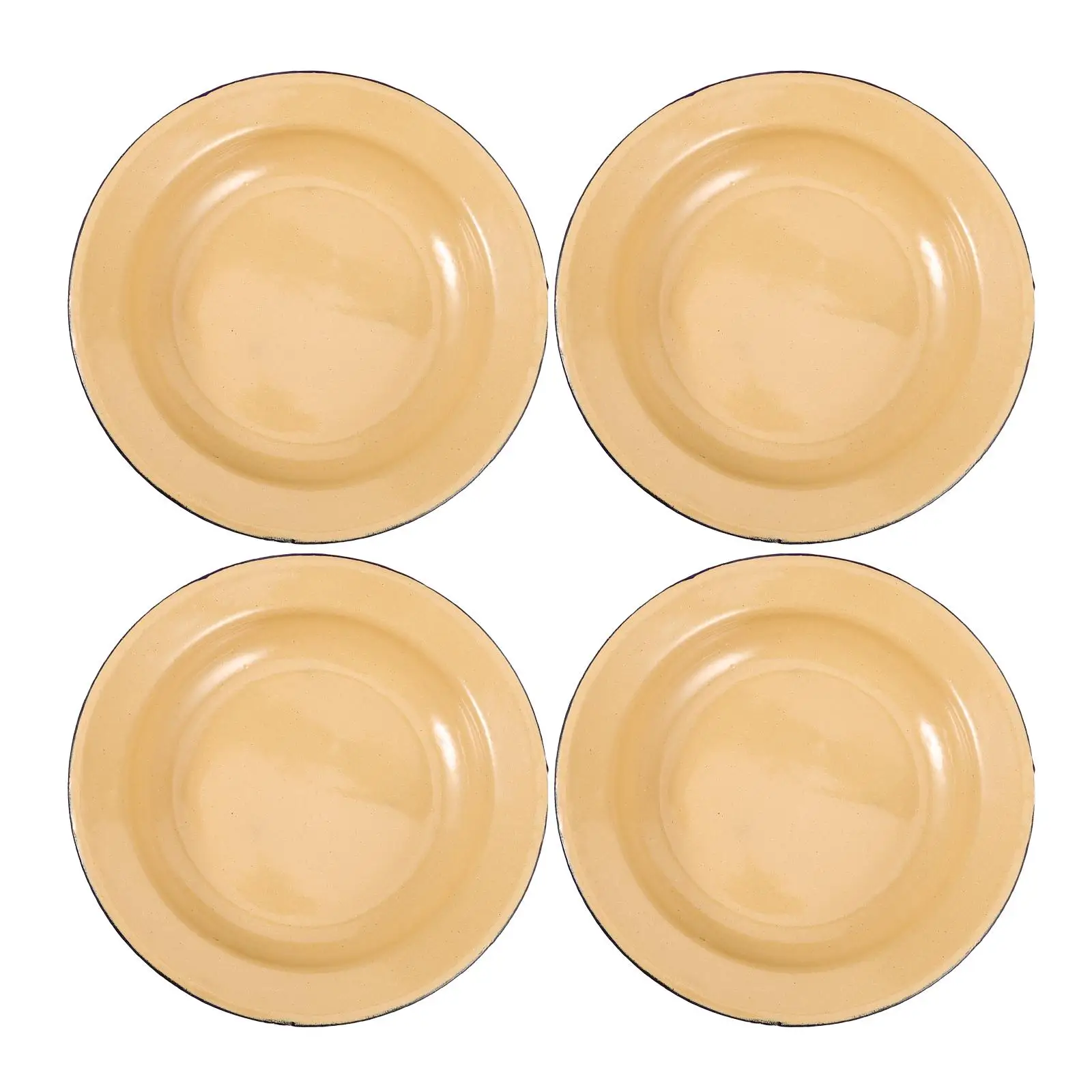 4pcs Enamel Plates 16cm Pure Yellow Fruit Snack Dessert Tray Unbreakable Smooth Edge Serving Platter Home Hotel
4pcs Enamel Plates 16cm Pure Yellow Fruit Snack Dessert Tray Unbreakable Smooth Edge Serving Platter Home Hotel