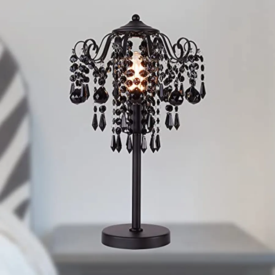 Small Crystal Bedside Table Lamp End Table Lamp Nightstand Lamp Desk Lamps for Bedroom Living Room H20.4'' W12 1-Light E26
Small Crystal Bedside Table Lamp End Table Lamp Nightstand Lamp Desk Lamps for Bedroom Living Room H20.4'' W12 1-Light E26