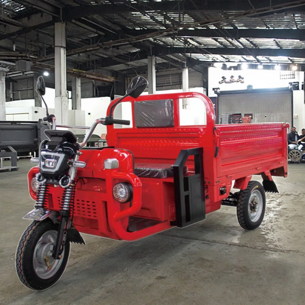 New Open-Body 3-Wheel Electric Cargo Tricycle 60v with 1000w Power Motor Passenger Tricycle with 400kg Payload Capacity
New Open-Body 3-Wheel Electric Cargo Tricycle 60v with 1000w Power Motor Passenger Tricycle with 400kg Payload Capacity