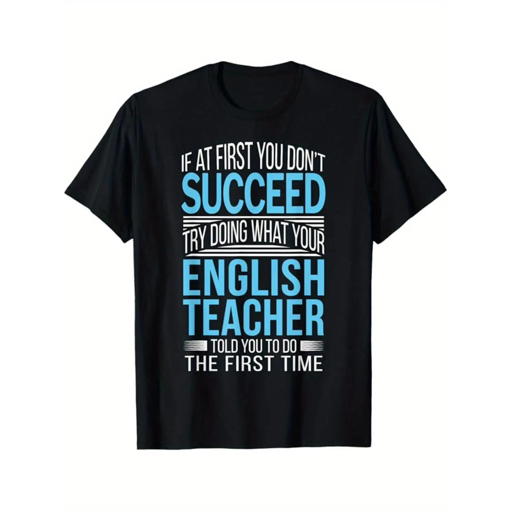 Unisex English Teacher T-Shirt Funny Humor Graphic Tee Sarcastic Slogan Educator Appreciation Back To School Student Gift Top
Unisex English Teacher T-Shirt Funny Humor Graphic Tee Sarcastic Slogan Educator Appreciation Back To School Student Gift Top