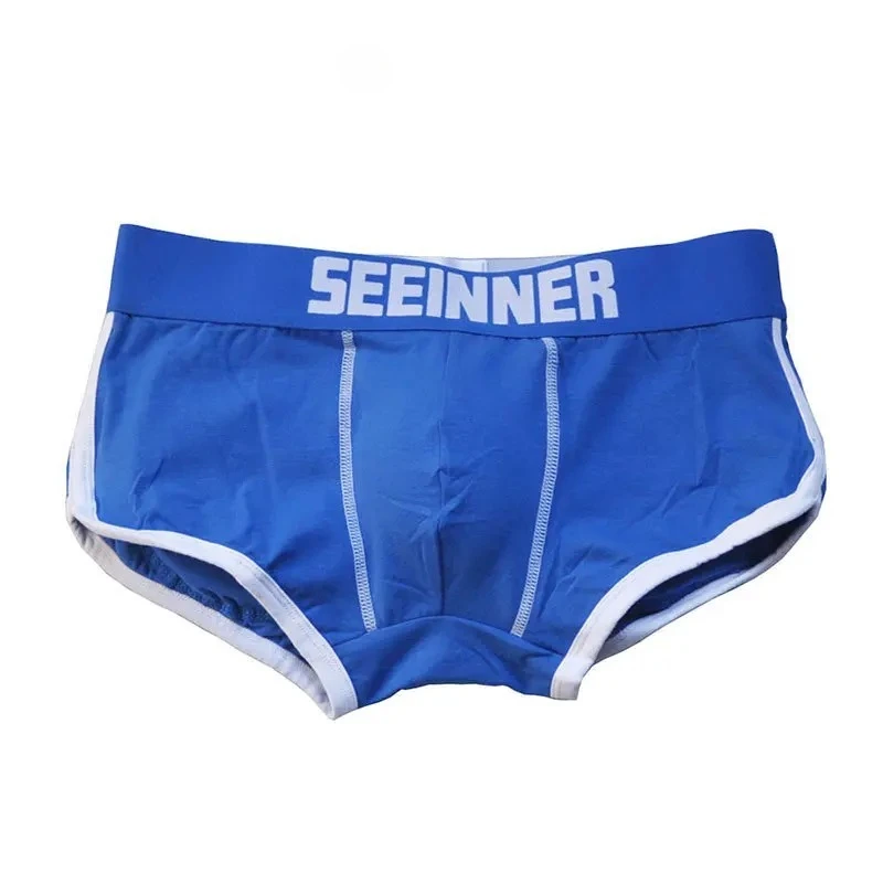 Men's Combed Cotton Low Rise Boxer Briefs, Padded Cup Hip Lifting Solid Underwear Comfortable Breathable Trunks Youth Underpants
Men's Combed Cotton Low Rise Boxer Briefs, Padded Cup Hip Lifting Solid Underwear Comfortable Breathable Trunks Youth Underpants