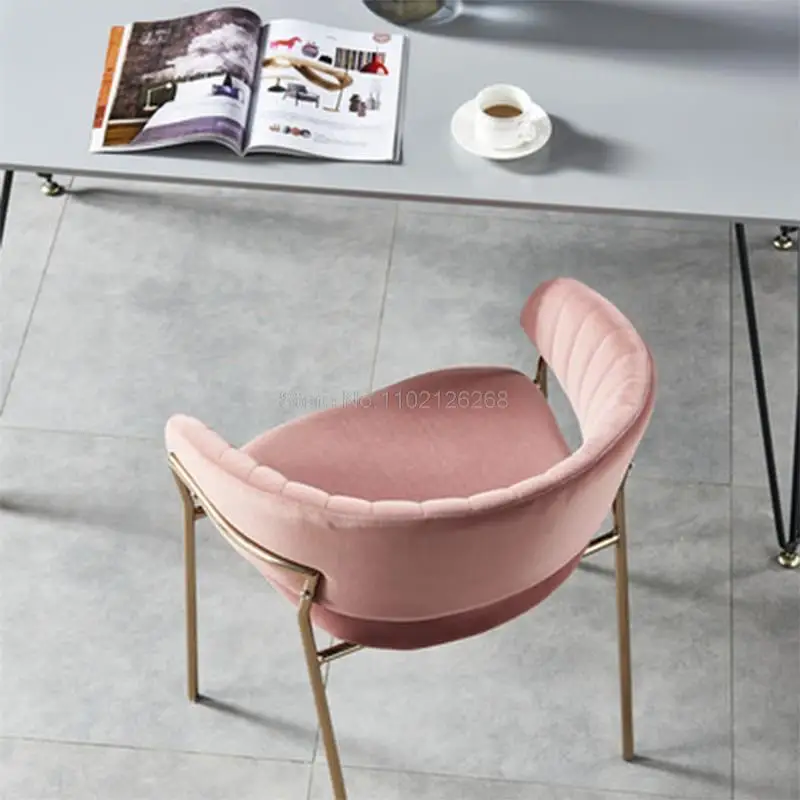 Nordic Creative Armrest Dining Chair with Backrest, Modern Leisure Negotiation Chair Multi-scene Furniture for Home Bedroom Cafe
Nordic Creative Armrest Dining Chair with Backrest, Modern Leisure Negotiation Chair Multi-scene Furniture for Home Bedroom Cafe