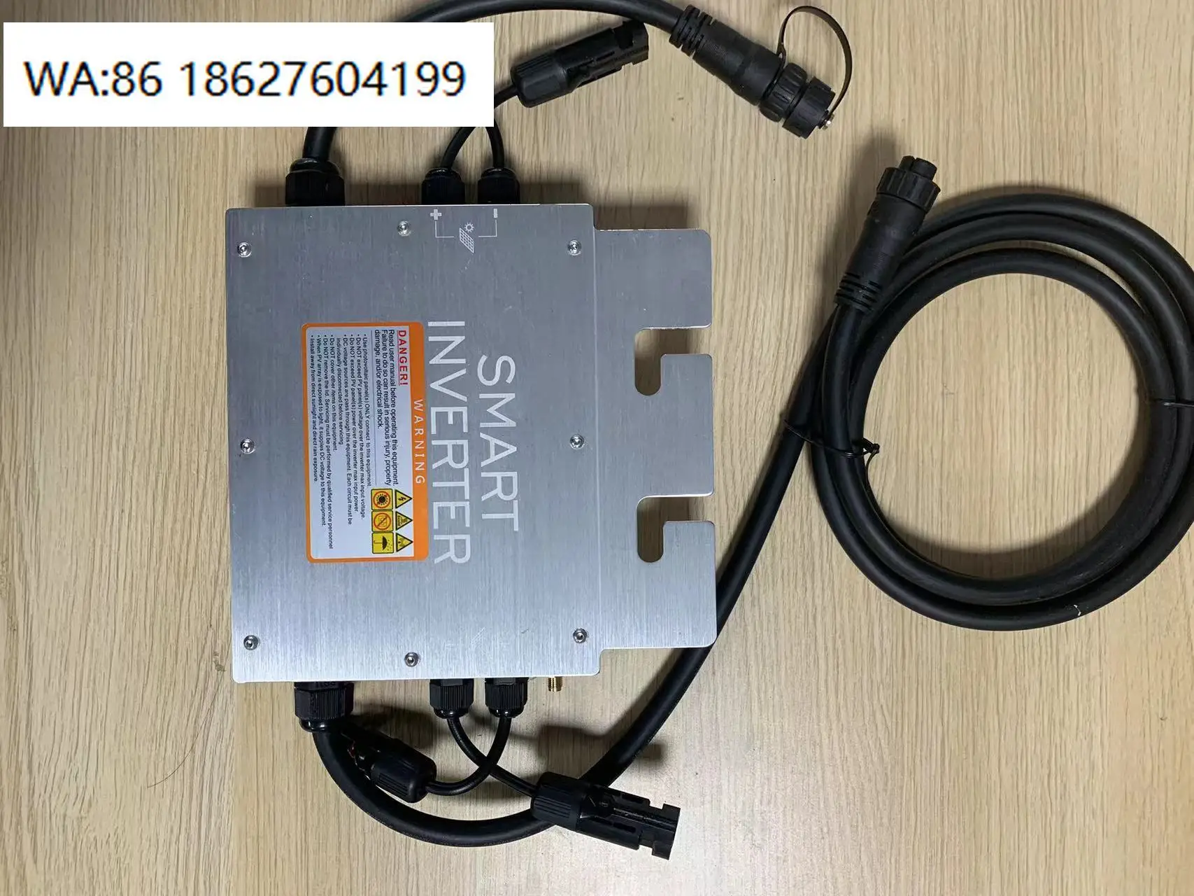 600W WiFi Smart Grid Tie Solar Micro Inverter Pure Sine Wave MPPT Tracking Waterproof Balcony PV Power Equipment
600W WiFi Smart Grid Tie Solar Micro Inverter Pure Sine Wave MPPT Tracking Waterproof Balcony PV Power Equipment