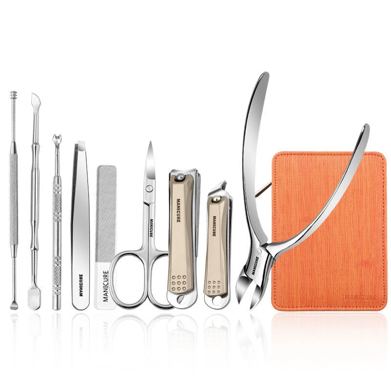 Manicure Set Pedicure Sets Nail Clipper Stainless Steel Professional Nail Cutter Tools with Travel Case Kit Festival Gift
Manicure Set Pedicure Sets Nail Clipper Stainless Steel Professional Nail Cutter Tools with Travel Case Kit Festival Gift
