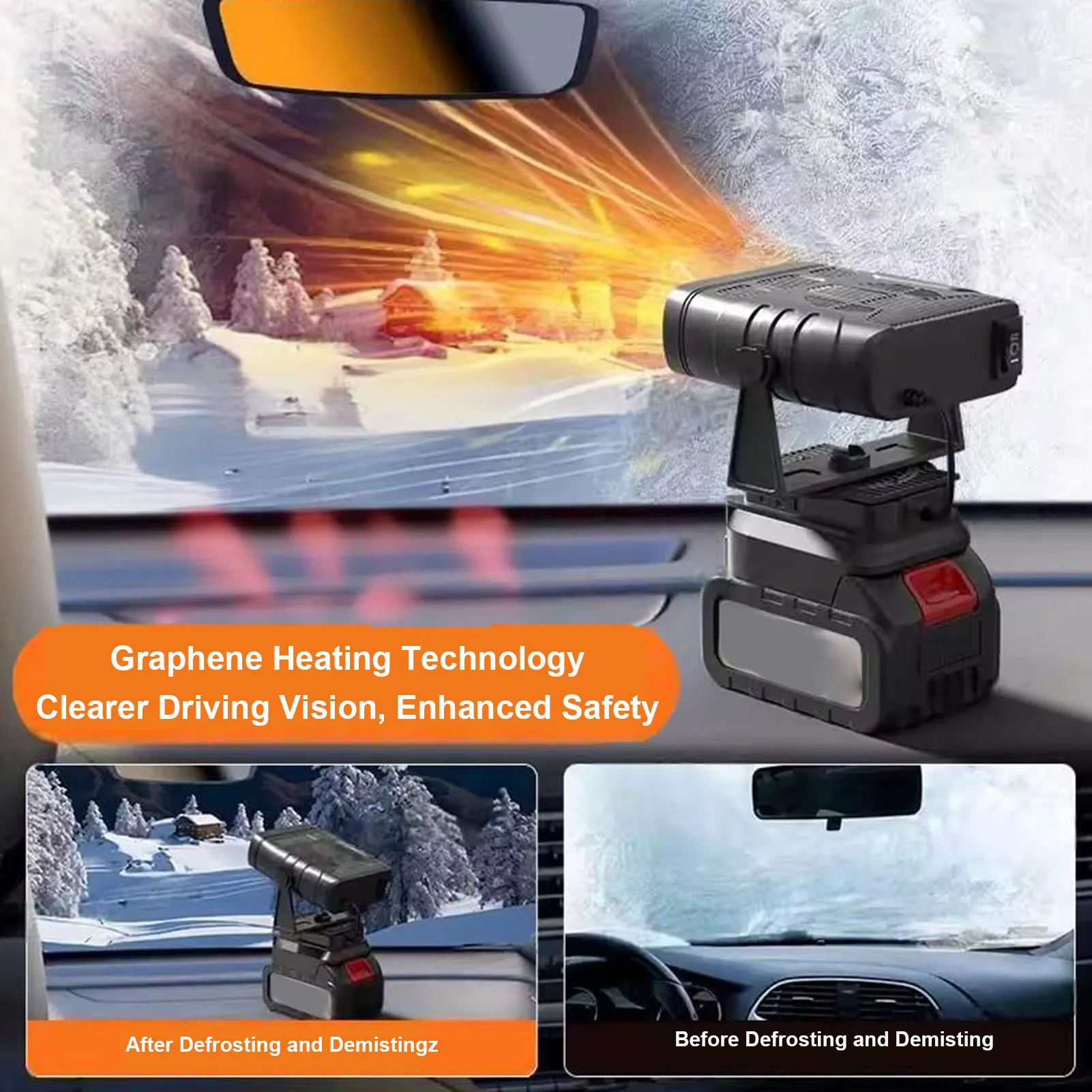 Беспроводной портативный автомобильный обогреватель 170 Вт, быстрый нагрев, автомобильный обогреватель, обогреватель лобового стекла, подогрев рук, пространство
Беспроводной портативный автомобильный обогреватель 170 Вт, быстрый нагрев, автомобильный обогреватель, обогреватель лобового стекла, подогрев рук, пространство