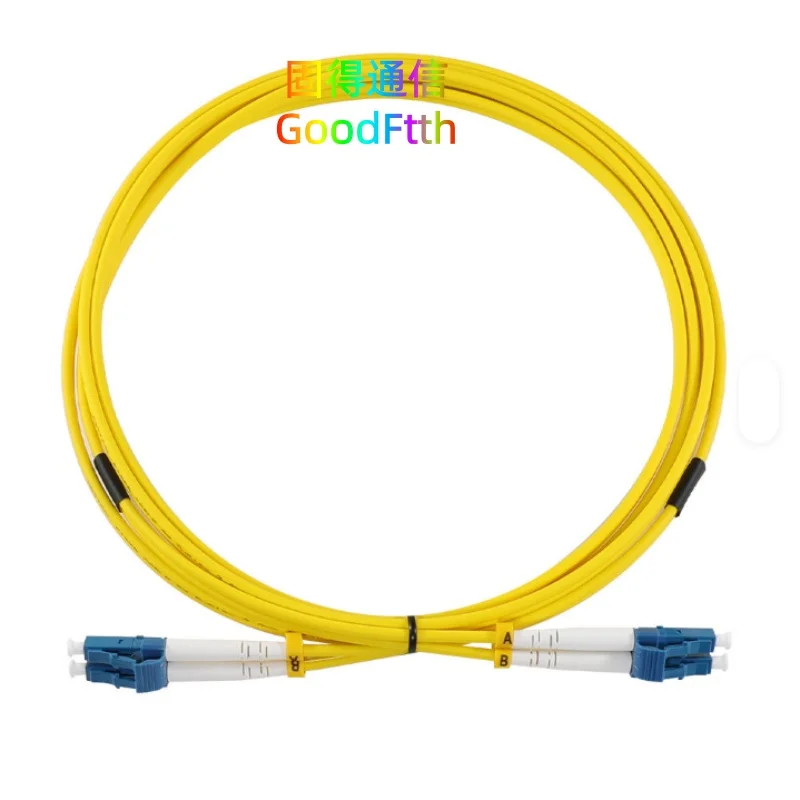 Patch Cord Lead LC to LC UPC SM G655 Duplex Cable Jumper GoodFtth
Patch Cord Lead LC to LC UPC SM G655 Duplex Cable Jumper GoodFtth