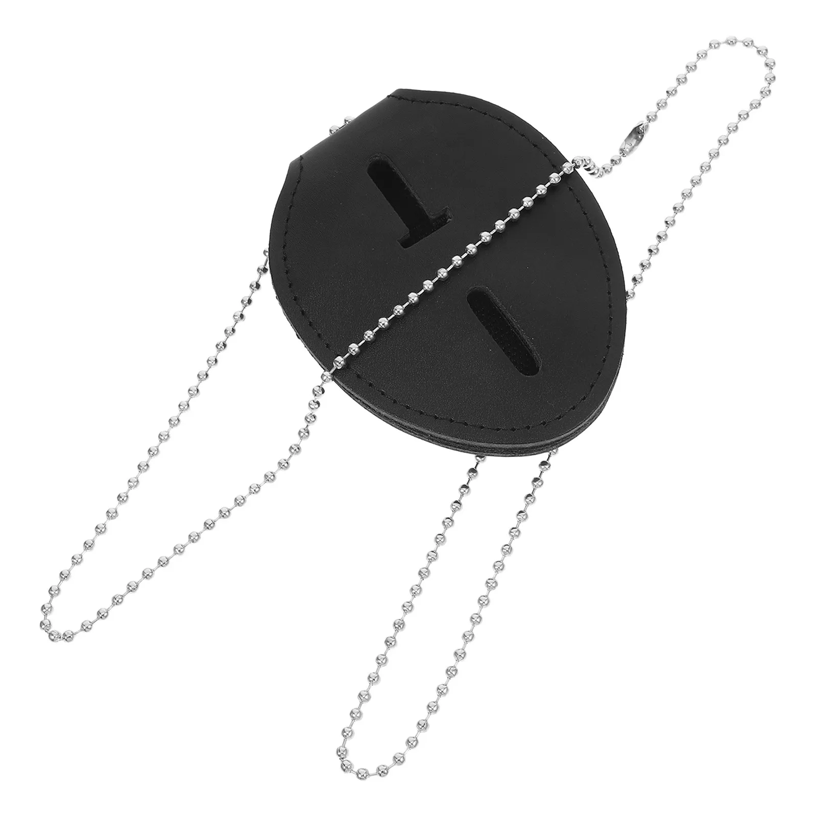 Universal PU Badge Holder with Stationary Metal Clip and Bead Chain for Id Cards Work Credentials Security Personnel Law
Universal PU Badge Holder with Stationary Metal Clip and Bead Chain for Id Cards Work Credentials Security Personnel Law