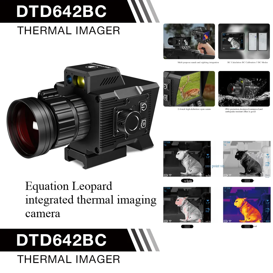 Discoverer Equation Leopard Observation and Shooting Integrated Thermal Imager - DTD219BC-335-642 Telescope
Discoverer Equation Leopard Observation and Shooting Integrated Thermal Imager - DTD219BC-335-642 Telescope