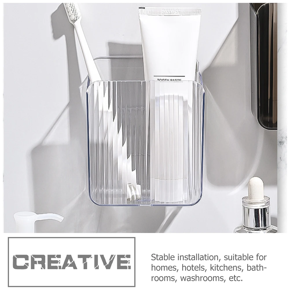 3 Pcs Toothbrush and Toothpaste Storage Box Bathroom Organizer Holders for Bathrooms Accessory The Pet
3 Pcs Toothbrush and Toothpaste Storage Box Bathroom Organizer Holders for Bathrooms Accessory The Pet