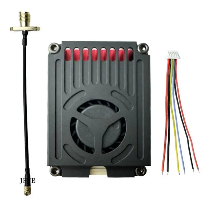 JY-High Power 5W 5.8G 4.9G 64CH FPV VTX Transmitter For Long Range RC Drones, Supports PAL/NTSC DC7V-36V
JY-High Power 5W 5.8G 4.9G 64CH FPV VTX Transmitter For Long Range RC Drones, Supports PAL/NTSC DC7V-36V