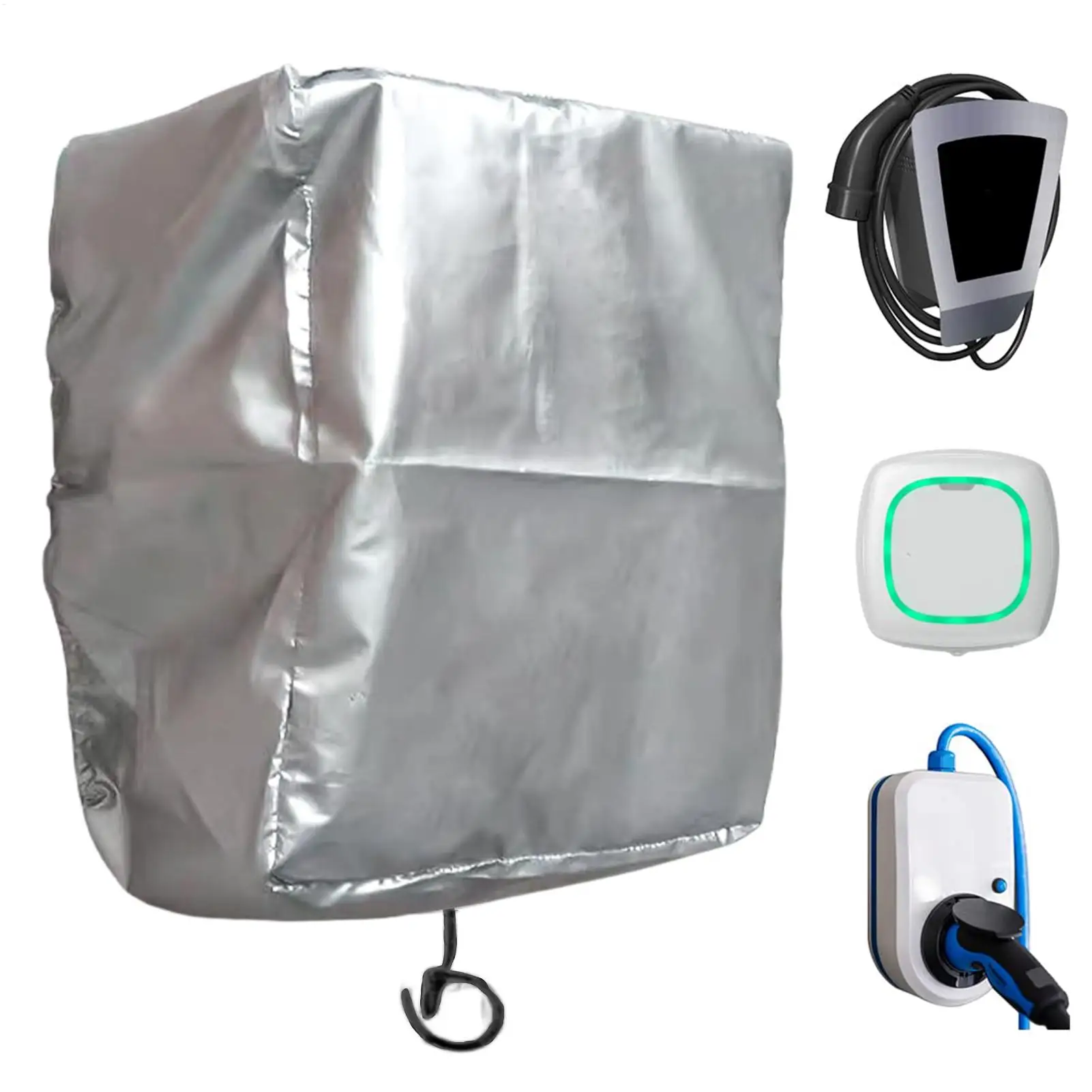 Charger Station Cover Protector Electric Vehicle Charger Rain Cover Weatherproof EV Charger Cover for Most Car Charger Stations
Charger Station Cover Protector Electric Vehicle Charger Rain Cover Weatherproof EV Charger Cover for Most Car Charger Stations