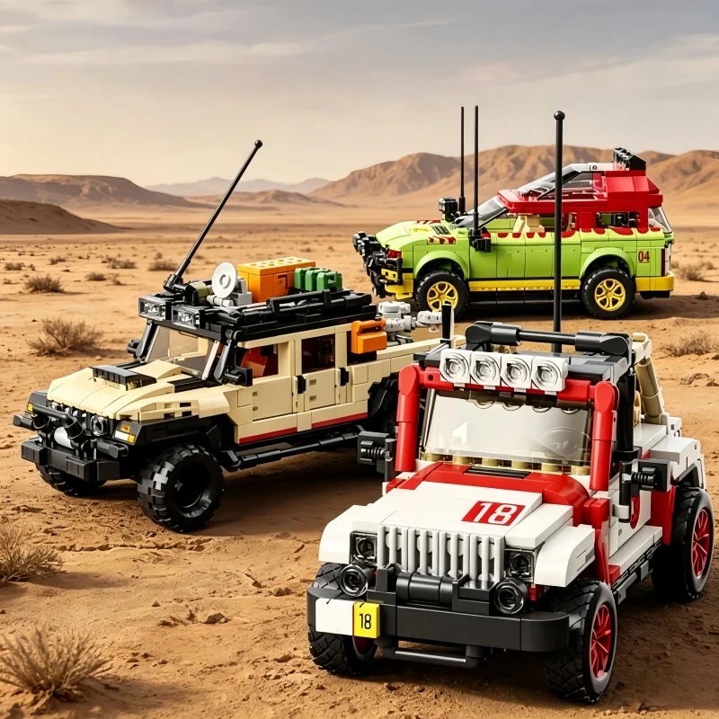 Dinosaur Adventure Classic Off-Road Vehicle Building Blocks Children's Gifts Toy Gifts
Dinosaur Adventure Classic Off-Road Vehicle Building Blocks Children's Gifts Toy Gifts