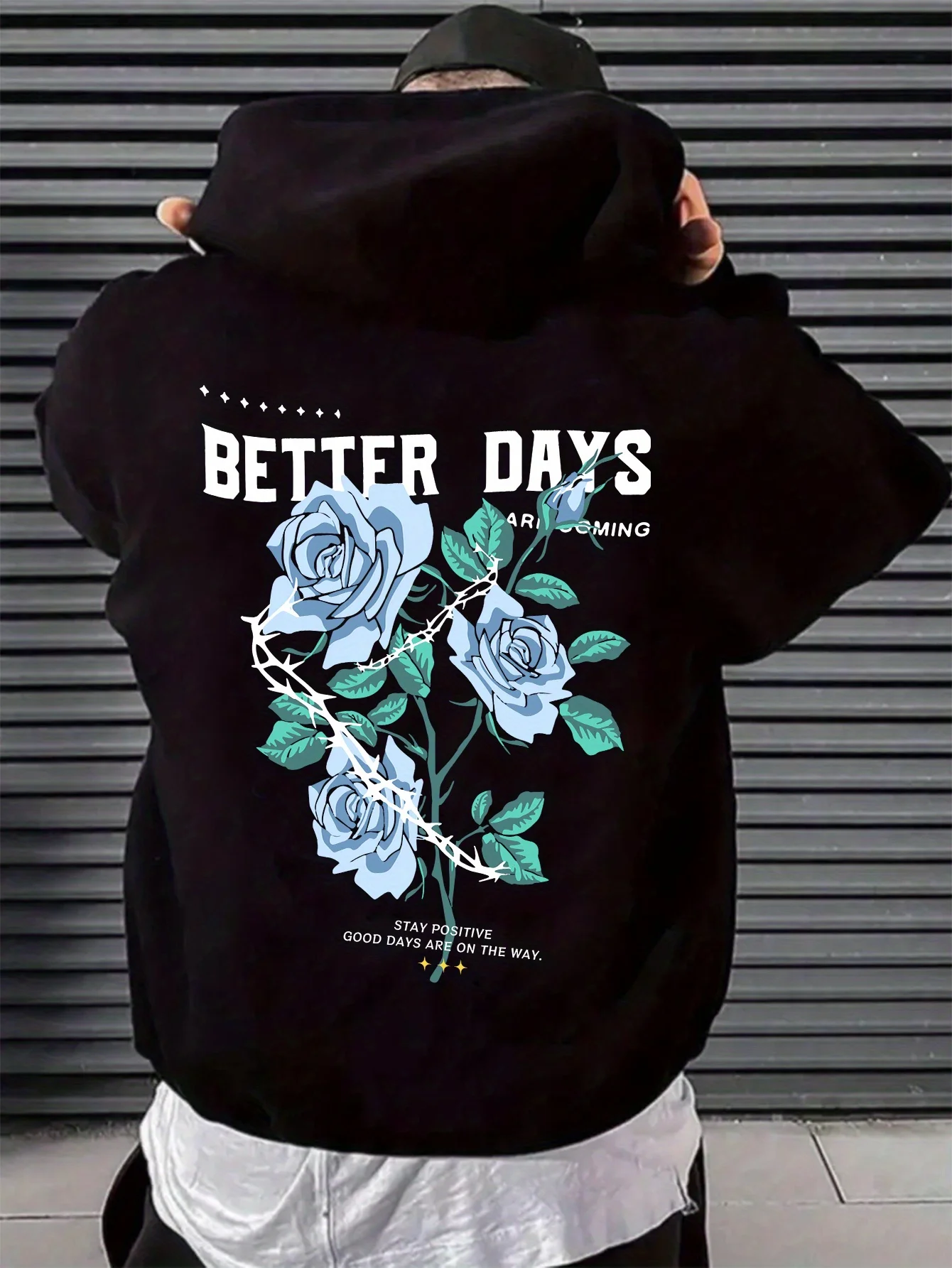 Модная толстовка с принтом Better Days и карманами-кенгуру, повседневная толстовка с капюшоном и длинными рукавами
Модная толстовка с принтом Better Days и карманами-кенгуру, повседневная толстовка с капюшоном и длинными рукавами