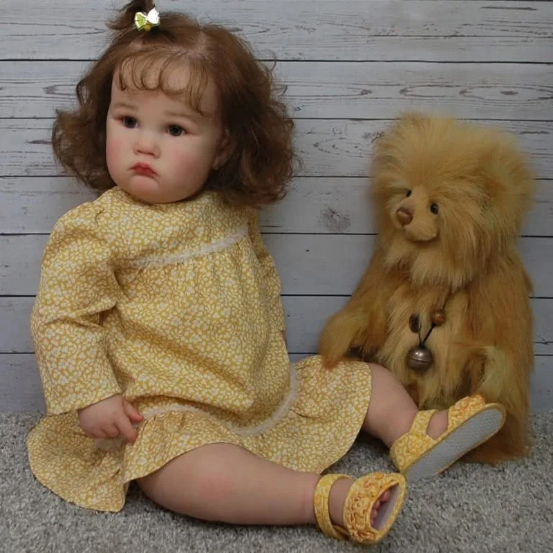 60CM Reborn Toddler Lifelike CHARLOTTE Princess High Quality Hand Paint Multiple layers with Visible Veins for Child gifts
60CM Reborn Toddler Lifelike CHARLOTTE Princess High Quality Hand Paint Multiple layers with Visible Veins for Child gifts