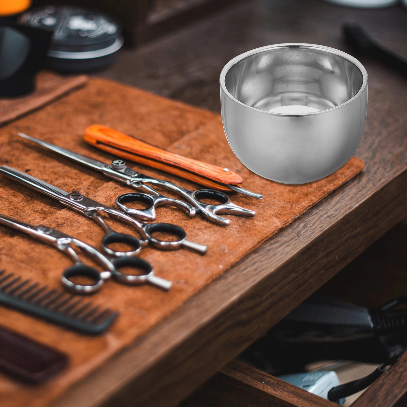 Premium Stainless Shaving Mug Household Shaving Bowl Portable Convenient Durable Material Stable Rounded Base Easy Store Travel
Premium Stainless Shaving Mug Household Shaving Bowl Portable Convenient Durable Material Stable Rounded Base Easy Store Travel