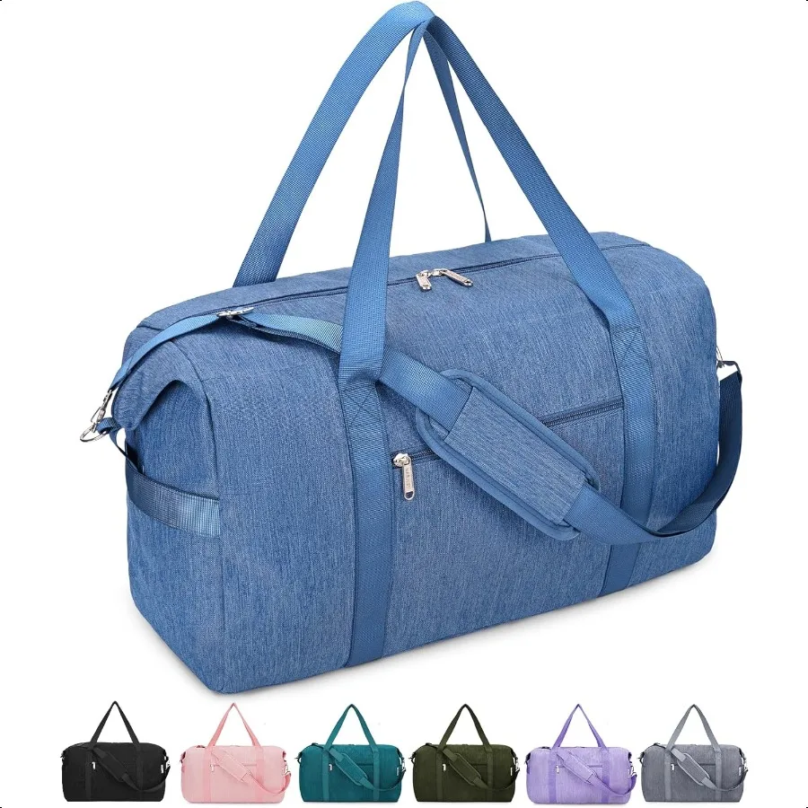 Carry on luaggage 22x14x9 Airlines Appd Foldable Carry on Bag Travel Duffel Packable Duffle with Wet Pocket Overnight for Women 
Carry on luaggage 22x14x9 Airlines Appd Foldable Carry on Bag Travel Duffel Packable Duffle with Wet Pocket Overnight for Women