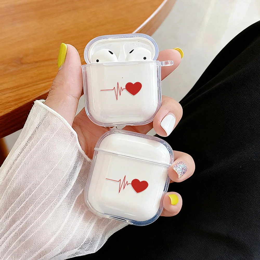 Electric Heart Earphone Case For Airpods Pro 3 2 Clear Cover Airpods Pro2 Pro2 4 3 1 Tpu Soft Shockproof Protective Cover Shell
Electric Heart Earphone Case For Airpods Pro 3 2 Clear Cover Airpods Pro2 Pro2 4 3 1 Tpu Soft Shockproof Protective Cover Shell