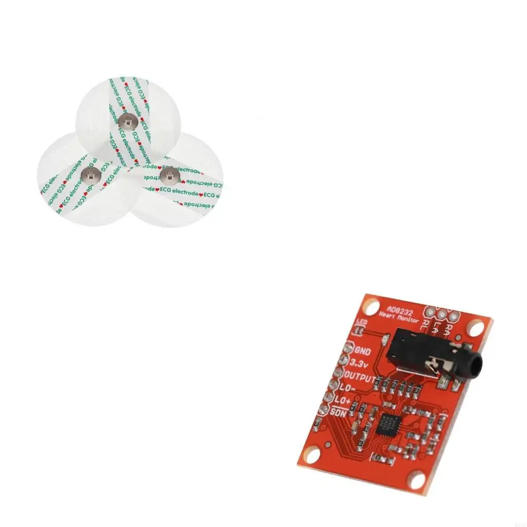 Advanced AD8232 Sensors Board for Motion Noise Reductions and Biopotential Measurement
Advanced AD8232 Sensors Board for Motion Noise Reductions and Biopotential Measurement