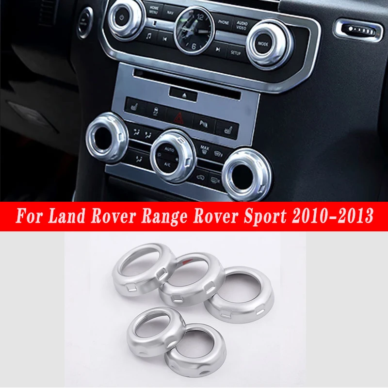 5pcs For Land Rover Discovery 4 LR4 Range Rover Sport ABS Chrome Volume Air Conditioning Knob Cover Trim Accessorie
5pcs For Land Rover Discovery 4 LR4 Range Rover Sport ABS Chrome Volume Air Conditioning Knob Cover Trim Accessorie
