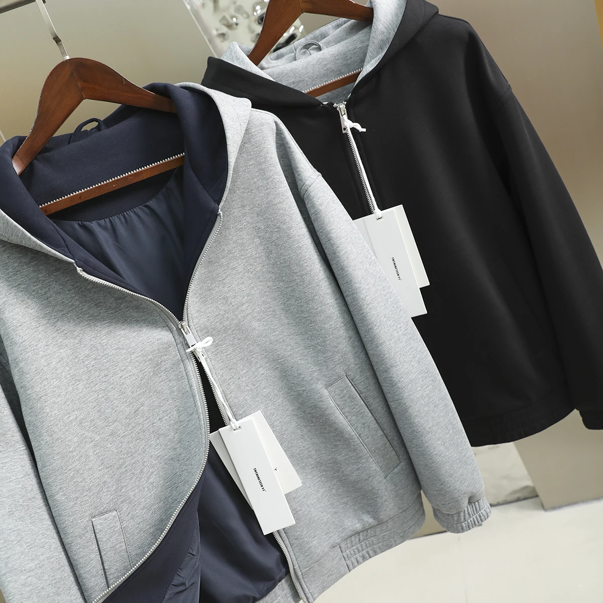 High-End Air Layer Fabric Hoodie Jaet Men's Casual Sle Spring Autumn Warm Cotton Blend Fabric Faion Urban Sle
High-End Air Layer Fabric Hoodie Jaet Men's Casual Sle Spring Autumn Warm Cotton Blend Fabric Faion Urban Sle