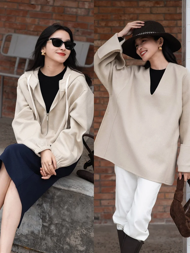 Двустороннее шерстяное пальто Jaet Walking Warmth с узором «слон и гирфей» Sle 504, женское, премиум-класса, осенний сезон 2025
Двустороннее шерстяное пальто Jaet Walking Warmth с узором «слон и гирфей» Sle 504, женское, премиум-класса, осенний сезон 2025