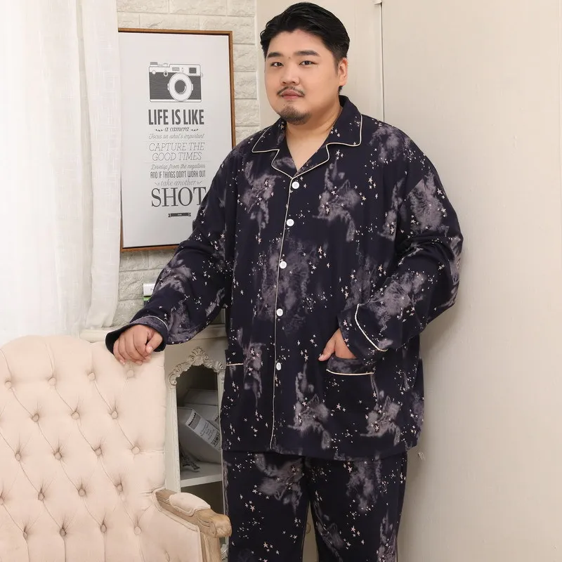Autunm Winter New Male Long Sleeve Homewear Cartoon Comfort Cotton Pajamas Men Loose Casual Two Piece Set Nightwear Sleepwear
Autunm Winter New Male Long Sleeve Homewear Cartoon Comfort Cotton Pajamas Men Loose Casual Two Piece Set Nightwear Sleepwear