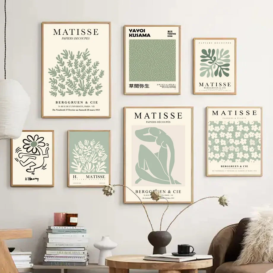 Matisse Abstract Nude Green Leaves Wall Art Canvas Painting Boho Posters Prints Wall Pictures For Living Room Home Decoration
Matisse Abstract Nude Green Leaves Wall Art Canvas Painting Boho Posters Prints Wall Pictures For Living Room Home Decoration