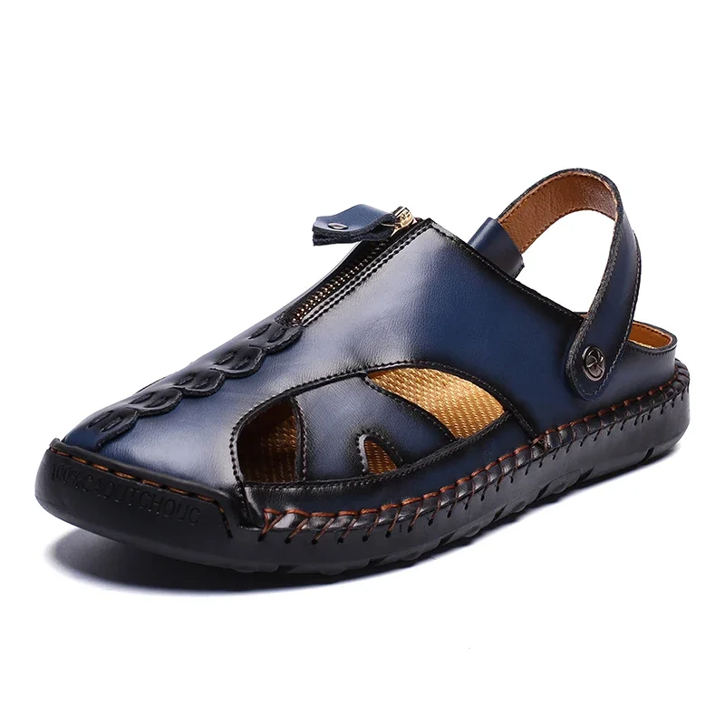 Oversize Men Hand Sewn Two Ways Wear Breathable Outdoor Casual Sandals Slippers
Oversize Men Hand Sewn Two Ways Wear Breathable Outdoor Casual Sandals Slippers