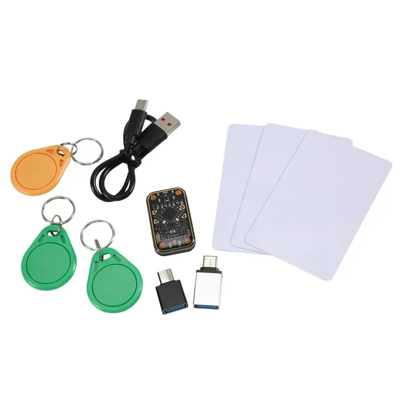 Y22A-Chameleon Ultra V2.0 RFID Smart Chip Reader Emulator 125Khz 13.56Mhz Card Decode Duplicator +3XUID Keychain/UID Card
Y22A-Chameleon Ultra V2.0 RFID Smart Chip Reader Emulator 125Khz 13.56Mhz Card Decode Duplicator +3XUID Keychain/UID Card
