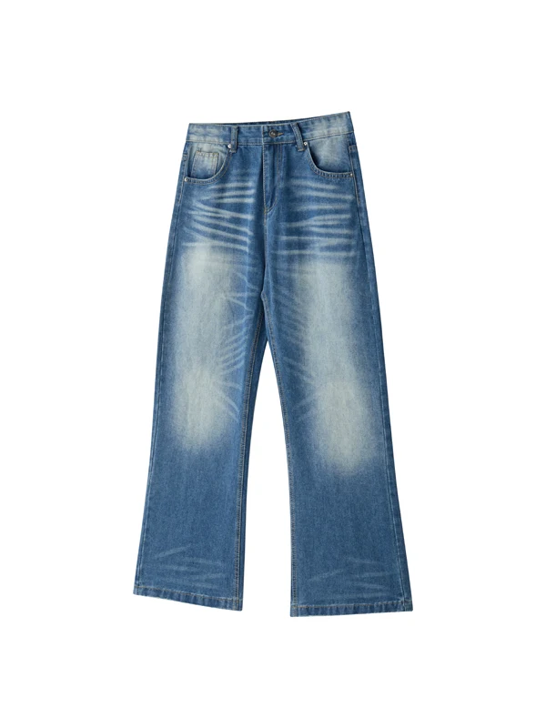 Loose Wide Leg Men's Jeans High Street Straight Cut Floor-Length Trousers Vintage Waed Loose Fit Jeans Autumn Faion
Loose Wide Leg Men's Jeans High Street Straight Cut Floor-Length Trousers Vintage Waed Loose Fit Jeans Autumn Faion