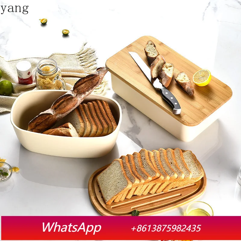 LMM Large Capacity Bread Storage Box Baking Food Grade Wooden Lid
LMM Large Capacity Bread Storage Box Baking Food Grade Wooden Lid