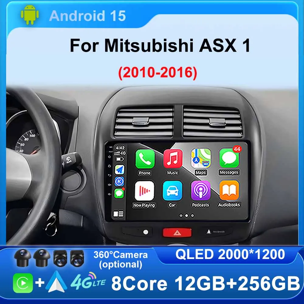 CarPlay Head Unit 4G DSP Android 15 For Mitsubishi ASX 1 2010-2016 2K QLED Stereo Car Radio GPS Multimedia Video Player BT Tools
CarPlay Head Unit 4G DSP Android 15 For Mitsubishi ASX 1 2010-2016 2K QLED Stereo Car Radio GPS Multimedia Video Player BT Tools