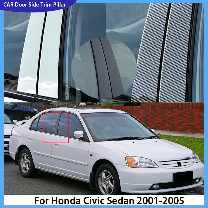 Fit For Honda Civic Sedan 2001 2002 2003 2004 2005 Glossy Black Door Side Pillar Posts Window Decor Sticker Cover Stickers
Fit For Honda Civic Sedan 2001 2002 2003 2004 2005 Glossy Black Door Side Pillar Posts Window Decor Sticker Cover Stickers