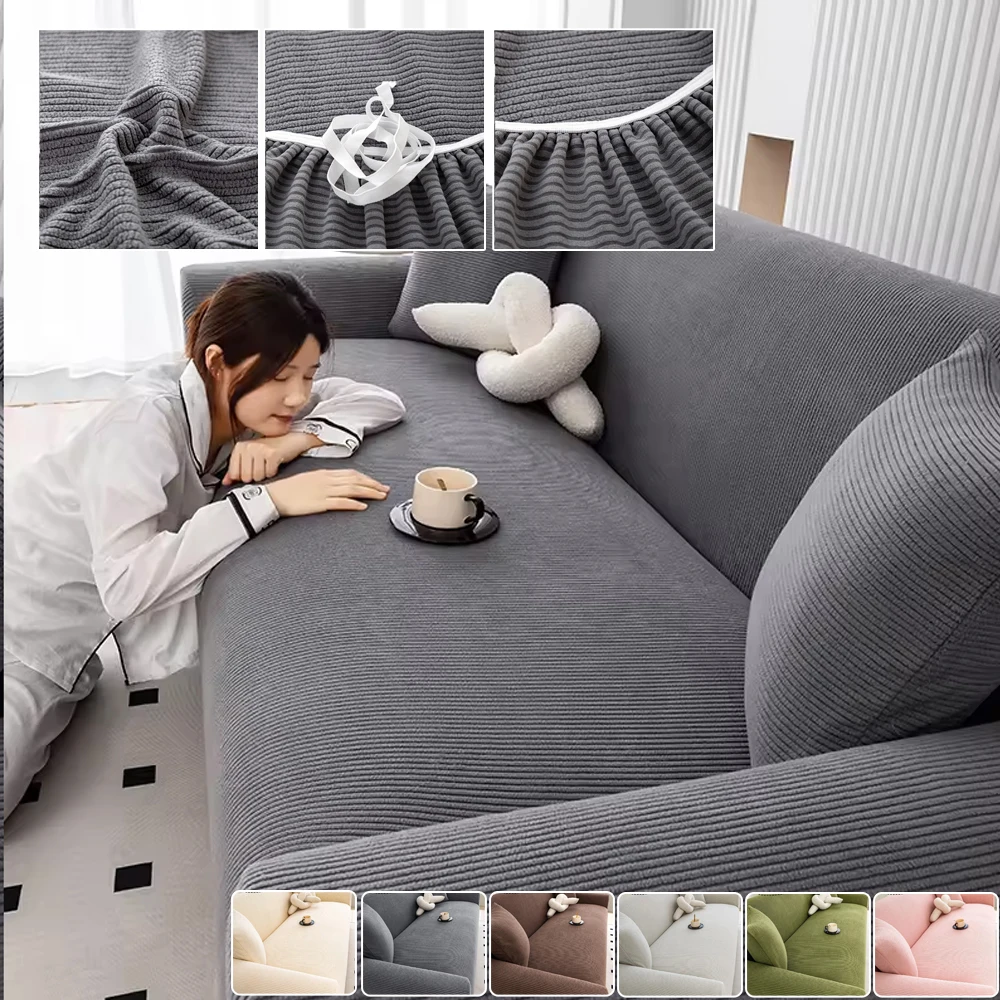 1/2/3/4/5 Seater Couch Covers Winter Warm Adjustable Elastic Sofa Cover Thick Corduroy Armchair Protector Slipcovers Copridivano
1/2/3/4/5 Seater Couch Covers Winter Warm Adjustable Elastic Sofa Cover Thick Corduroy Armchair Protector Slipcovers Copridivano