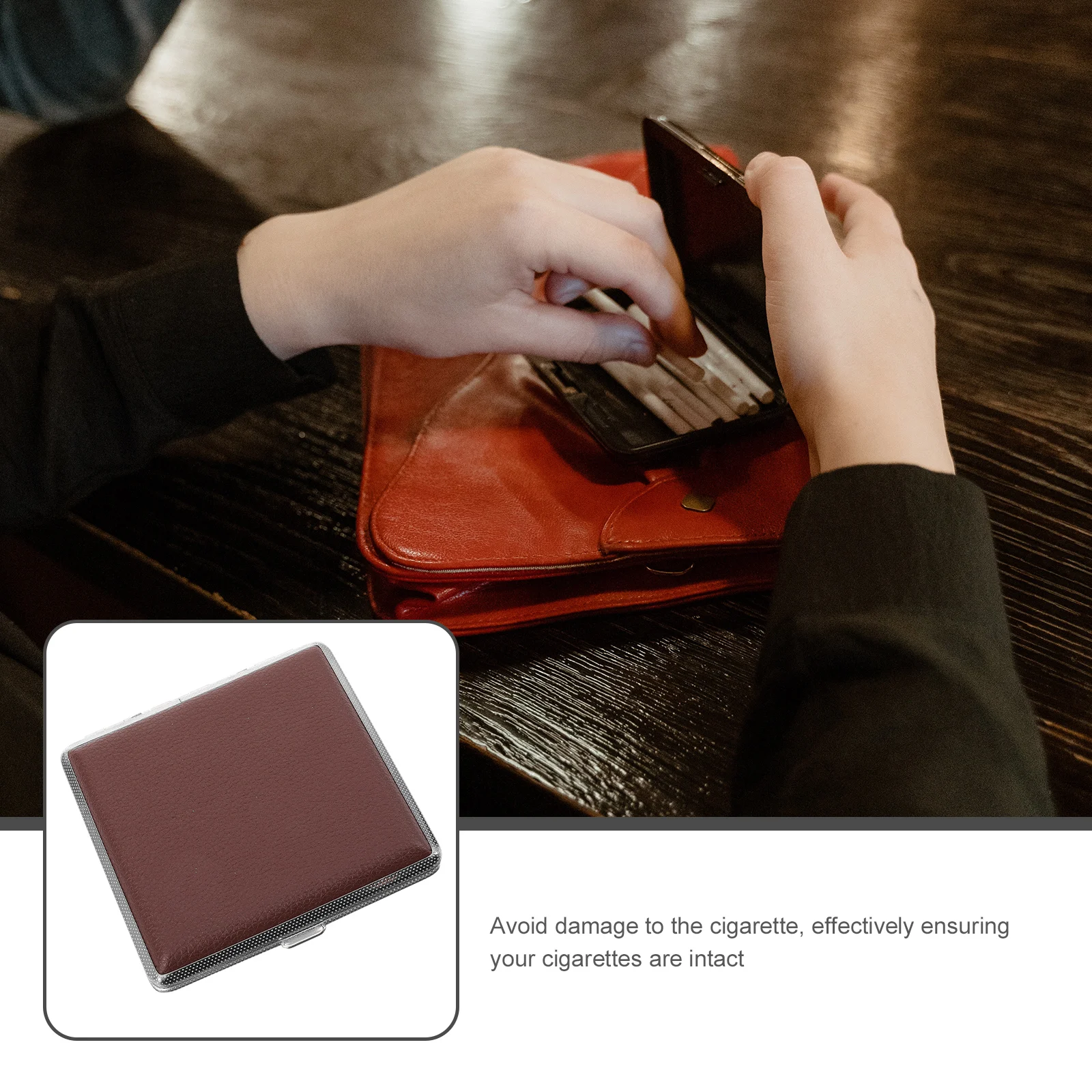 Portable Case Flip Type Storage Box Business Wear-resistant Holder Generous
Portable Case Flip Type Storage Box Business Wear-resistant Holder Generous