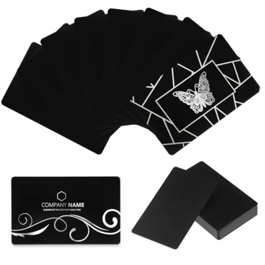 Pieces Metal Business Cards Anodized 0.8 mm Thick Aluminum Blanks 3.4 x 2.1 Inch Printable Metal Business Card for Custom Patte
Pieces Metal Business Cards Anodized 0.8 mm Thick Aluminum Blanks 3.4 x 2.1 Inch Printable Metal Business Card for Custom Patte