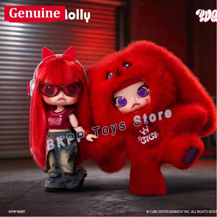 POP MART MOLLY × YUQI One Eighth Articulated Action Figure Collectible Toy Desktop Display Ornament Gift For Adult Collectors
POP MART MOLLY × YUQI One Eighth Articulated Action Figure Collectible Toy Desktop Display Ornament Gift For Adult Collectors