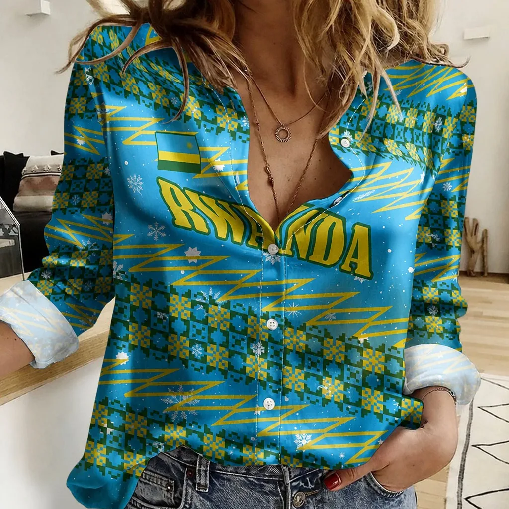 2026 New Women's Sporty Shirt, Rwandan Print, Satin Long-Sleeve Shirt, Button-Down Shirt, Fashionable and Trendy Top
2026 New Women's Sporty Shirt, Rwandan Print, Satin Long-Sleeve Shirt, Button-Down Shirt, Fashionable and Trendy Top